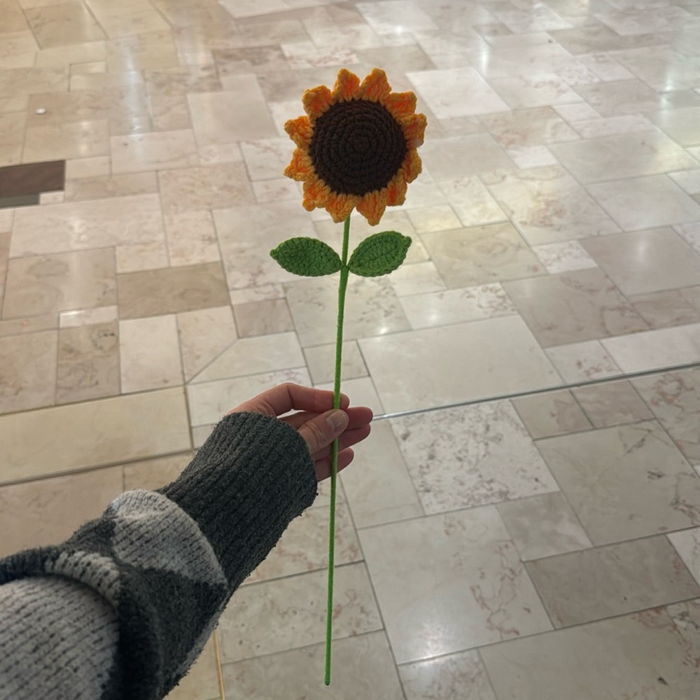 Plush flower